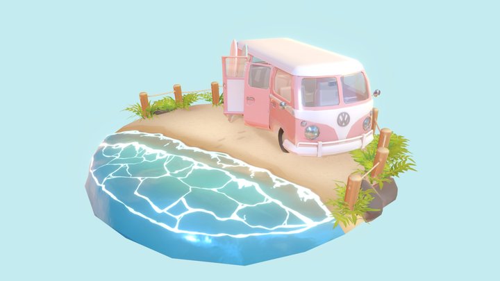 By the Sea 3D Model