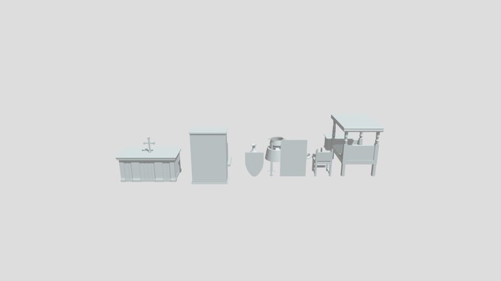Medieval Models 3D Model