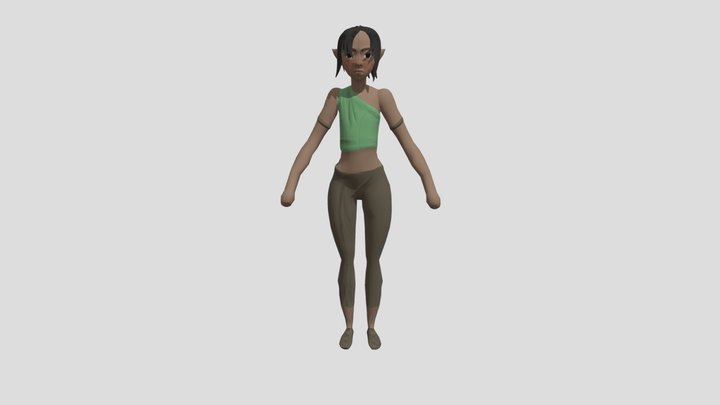 Elf - Julia Drejer 3D Model