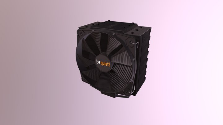 be quiet fan 3D Model