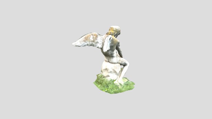 Cupid Breaks his Bow [1896] 3D Model