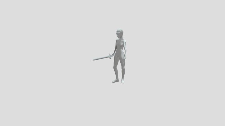 Test Sword2 3D Model