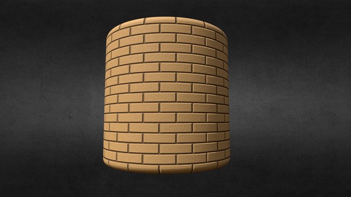brick material 3D Model