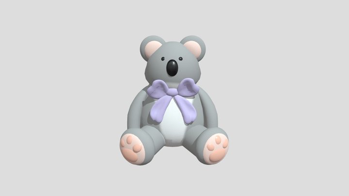 koalasit2plush 3D Model