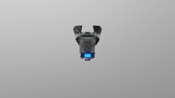 Sci-Fi Blaster 3D Model