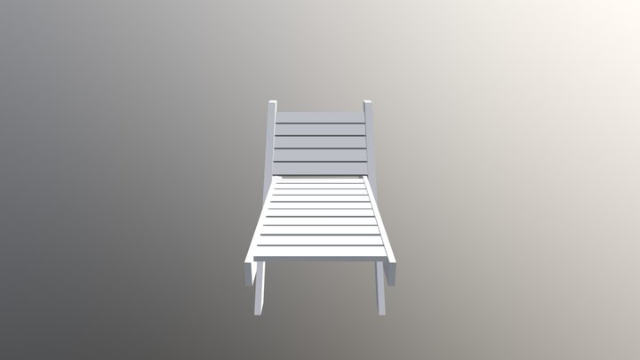 Beach Chair One 3D Model
