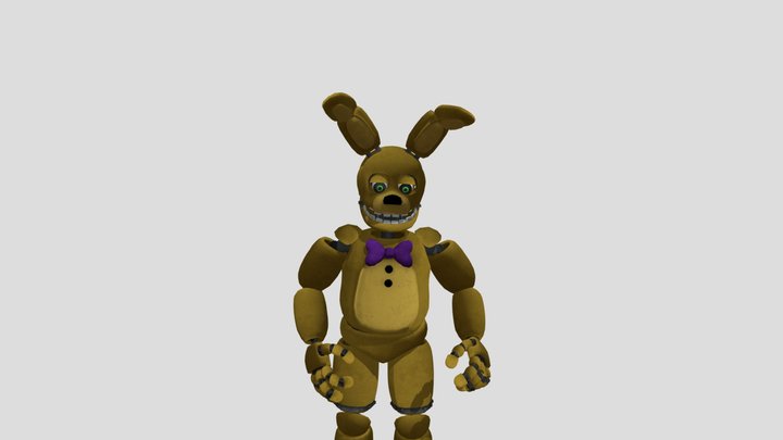 remade_spring_bonnie 3D Model