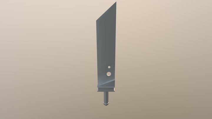 Bastard_Sword 3D Model