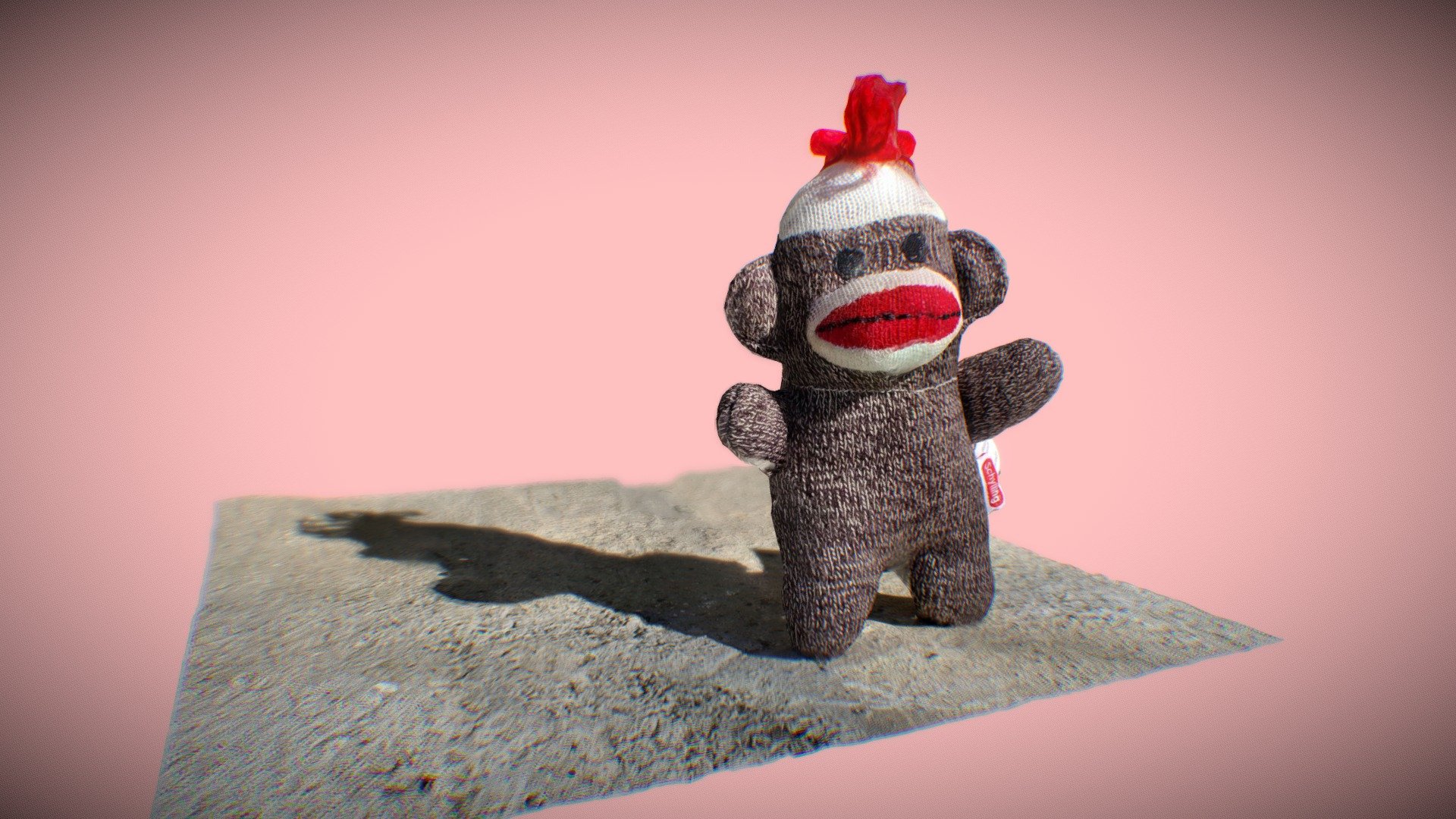 Creepy cheap sock monkey