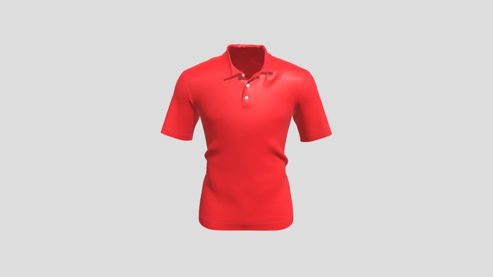 Men's Polo 3D Model