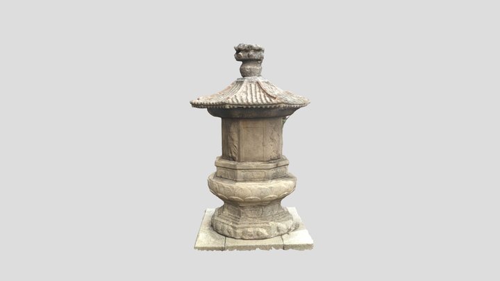 탑 - 포토그래매트리,3D맵핑, 3D스캔 3D Model