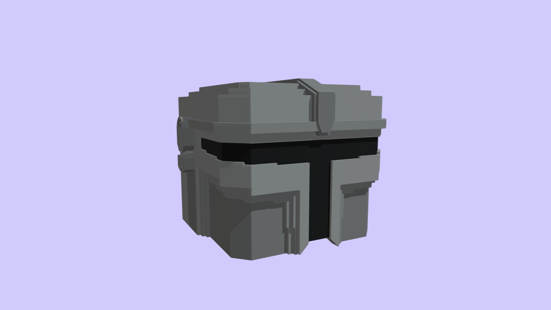 The Mandalorian Helmet