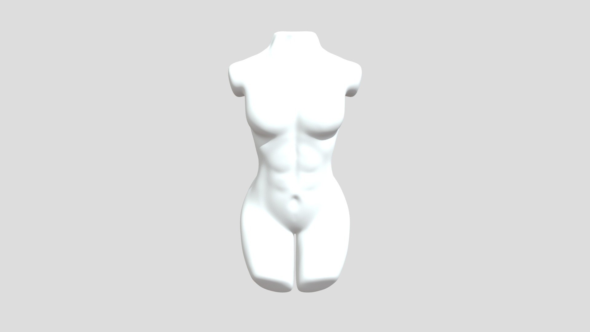 Female Torso 3d Model By 3david Davidarcoooo [dcb0a2a] Sketchfab