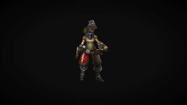 Sawyer - Infernals - 3D Model
