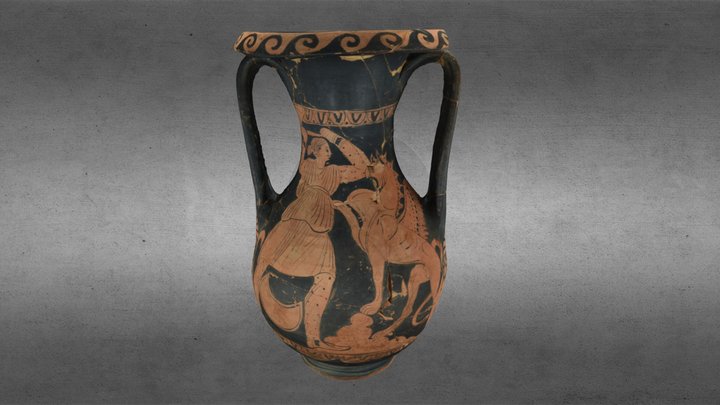 Red-figure Pelike from Kilkis, Greece 3D Model
