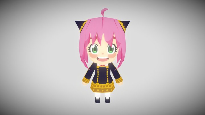 SD-Anya 3D Model
