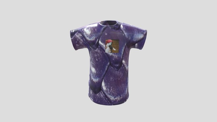 Funny Arcane T-shirt 3D Model