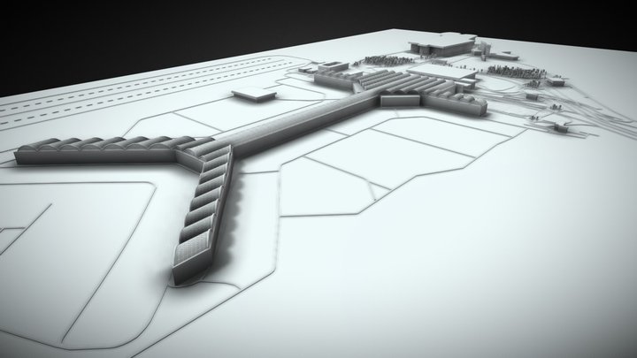 Roblox Airport 3D Model