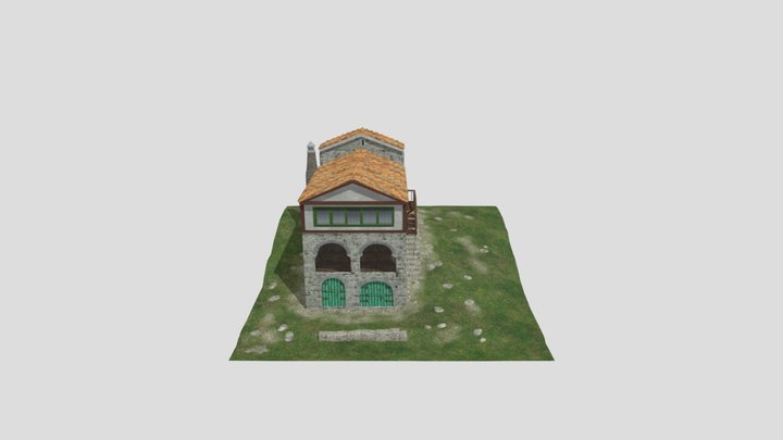 Objekat 129 - Otomanska kuća 3D Model
