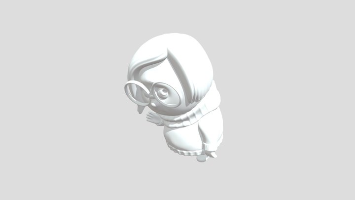 Sadness - Inside Out 3D Model
