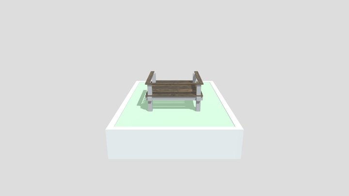 Simple Out Look Platform 3D Model