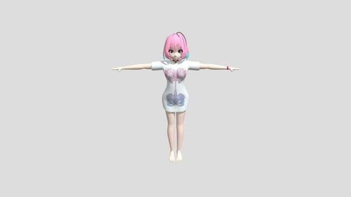 Riamu Yumemi de THE iDOLM@STER: Cinderella Girls 3D Model