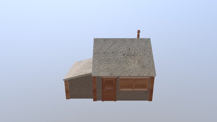 New House Old Materials 3D Model