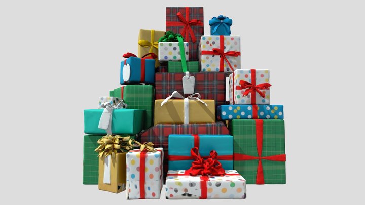 Christmas Presents – Modello 3D gratuito STL