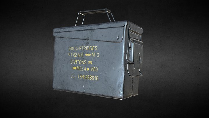 ACG Ammo Can 3D Model