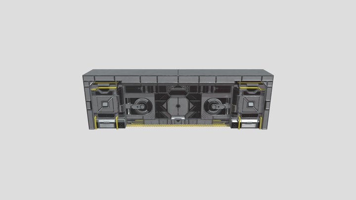 sci-fi_door 3D Model
