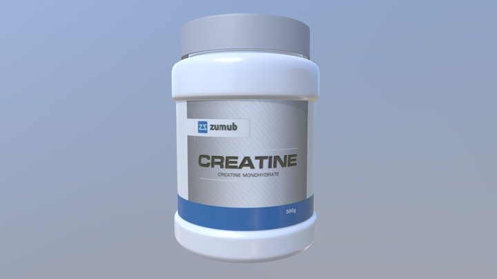Zumub Creatine 3D Model