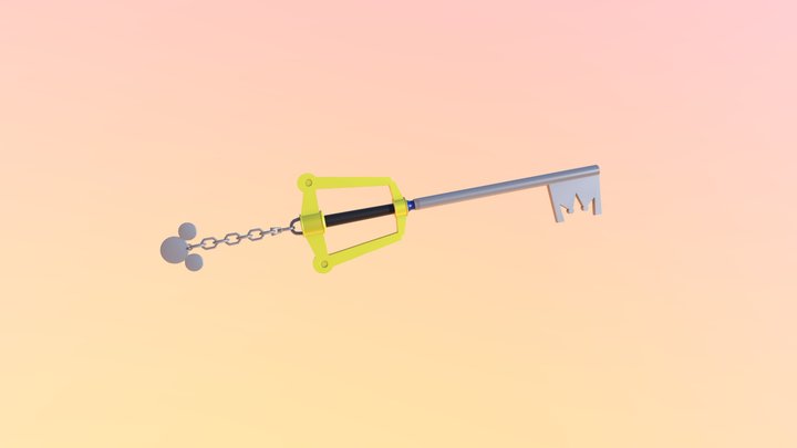 Keyblade V2 3D Model