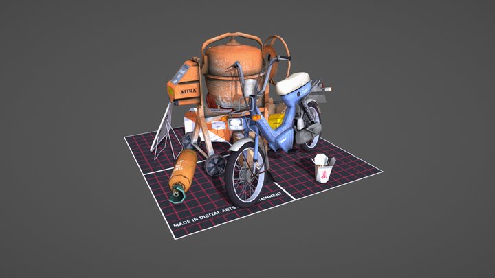 First Props Assignment Example 3D Model