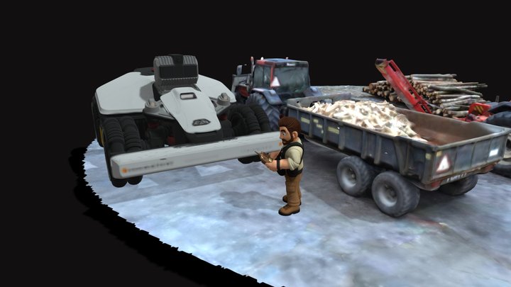 Remy New Remote controlled Harvester – Modelo 3D gratuito STL