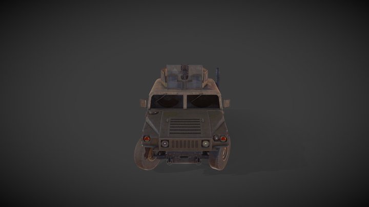 Hummer H1 3D Model