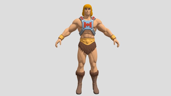 He-Man - Fortnite Skin – Modello 3D gratuito STL