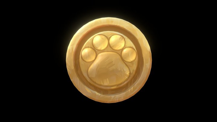 Pibble Coin 3D Model