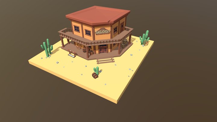 1IGP22_E_Standaert_Jozua_SimpleScene 3D Model