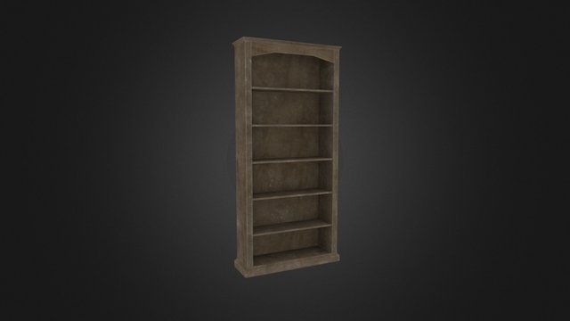 Bookcase 3D Model