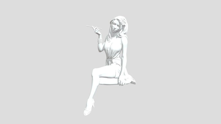 Glamorous Elegance 3D Model