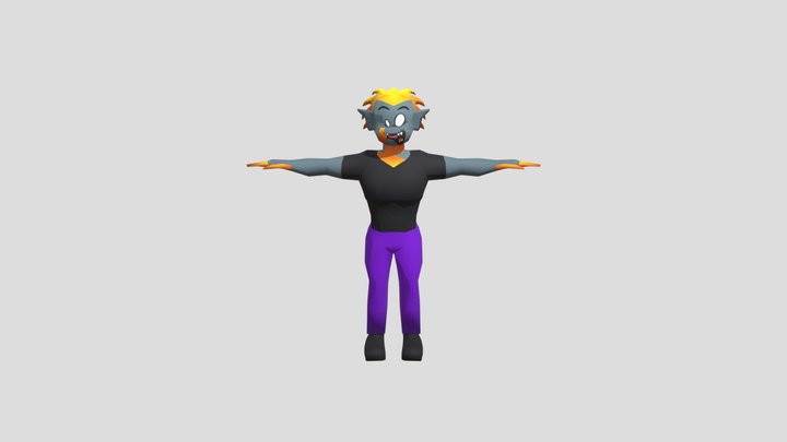 Jimmy Lemonstone Model by RayGo08-rus 3D Model