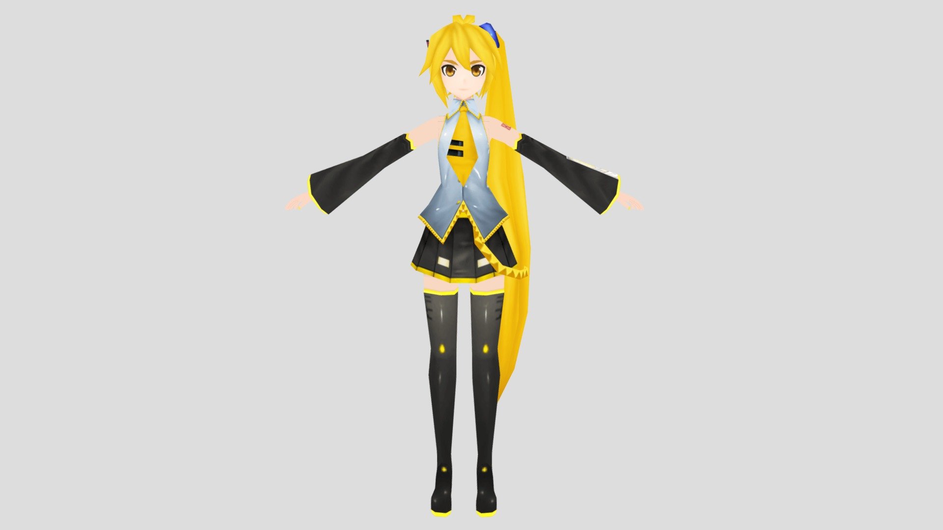 Akita Neru PSP (With Bones) - Download Free 3D model by