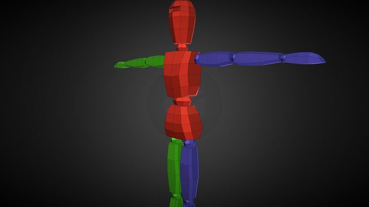 Basic&Simple Character Animations 3D Model