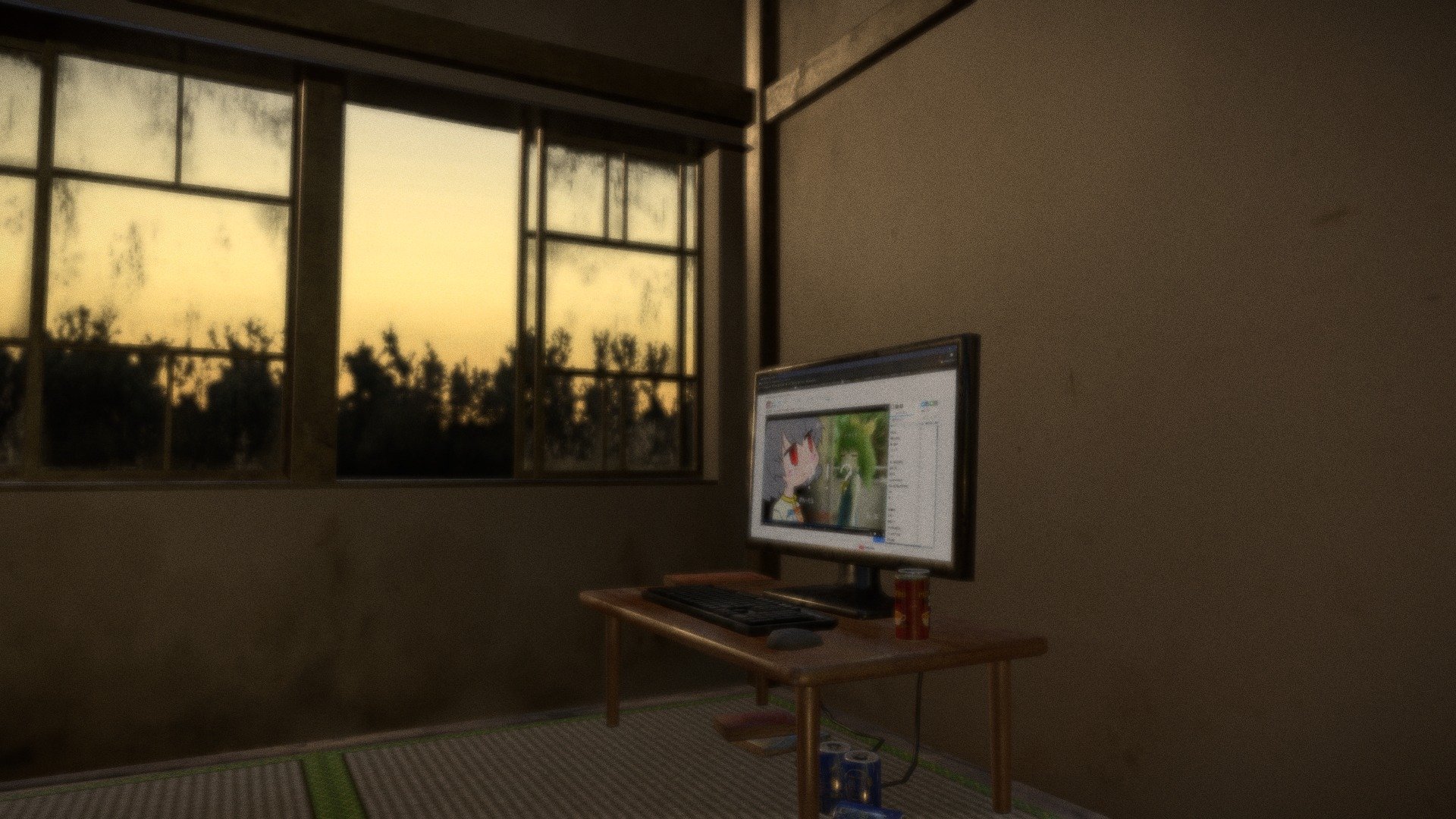 old room (for an event scene) — Sketchfab embed 3D viewer