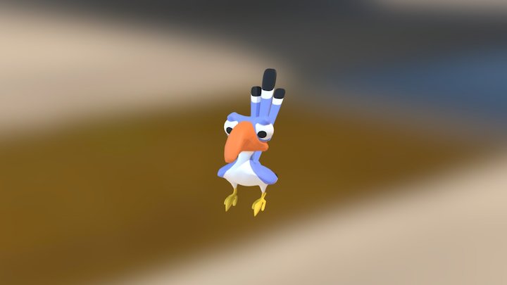 Personaje #2 Zazu 3D Model