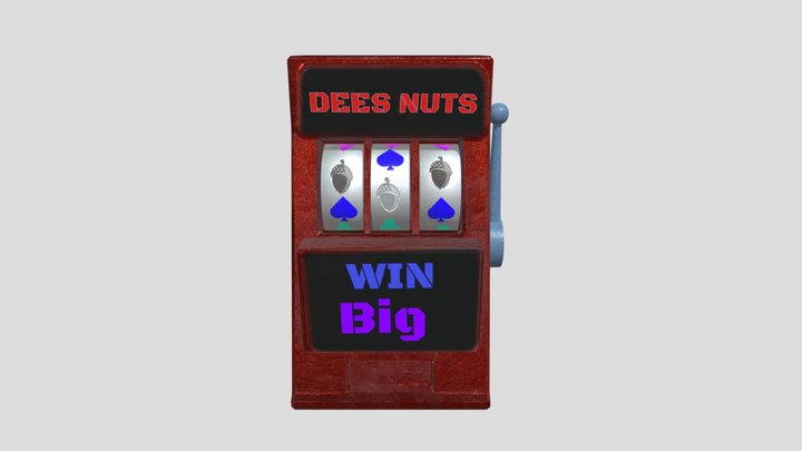 Slot Machine_ Alu 3D Model