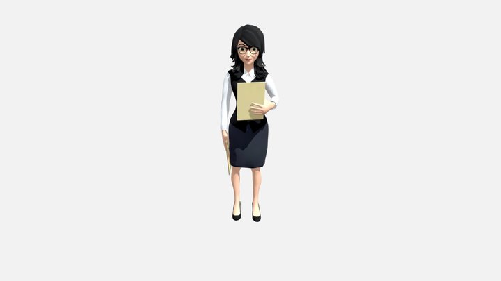 Mrs T from Scary Teacher 3d Game - 3D model by 2ad700ss [a35313f] -  Sketchfab