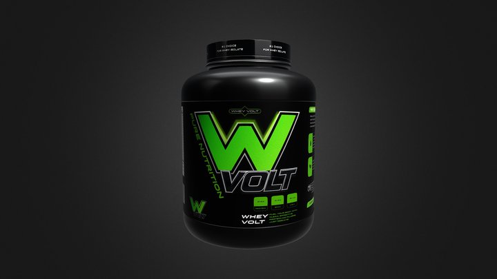 Whey Volt 3D Model