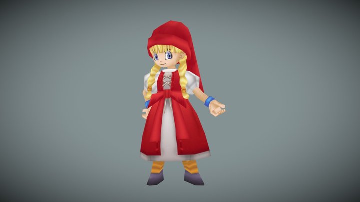 Veronica (Dragon Quest XI) 3D Model