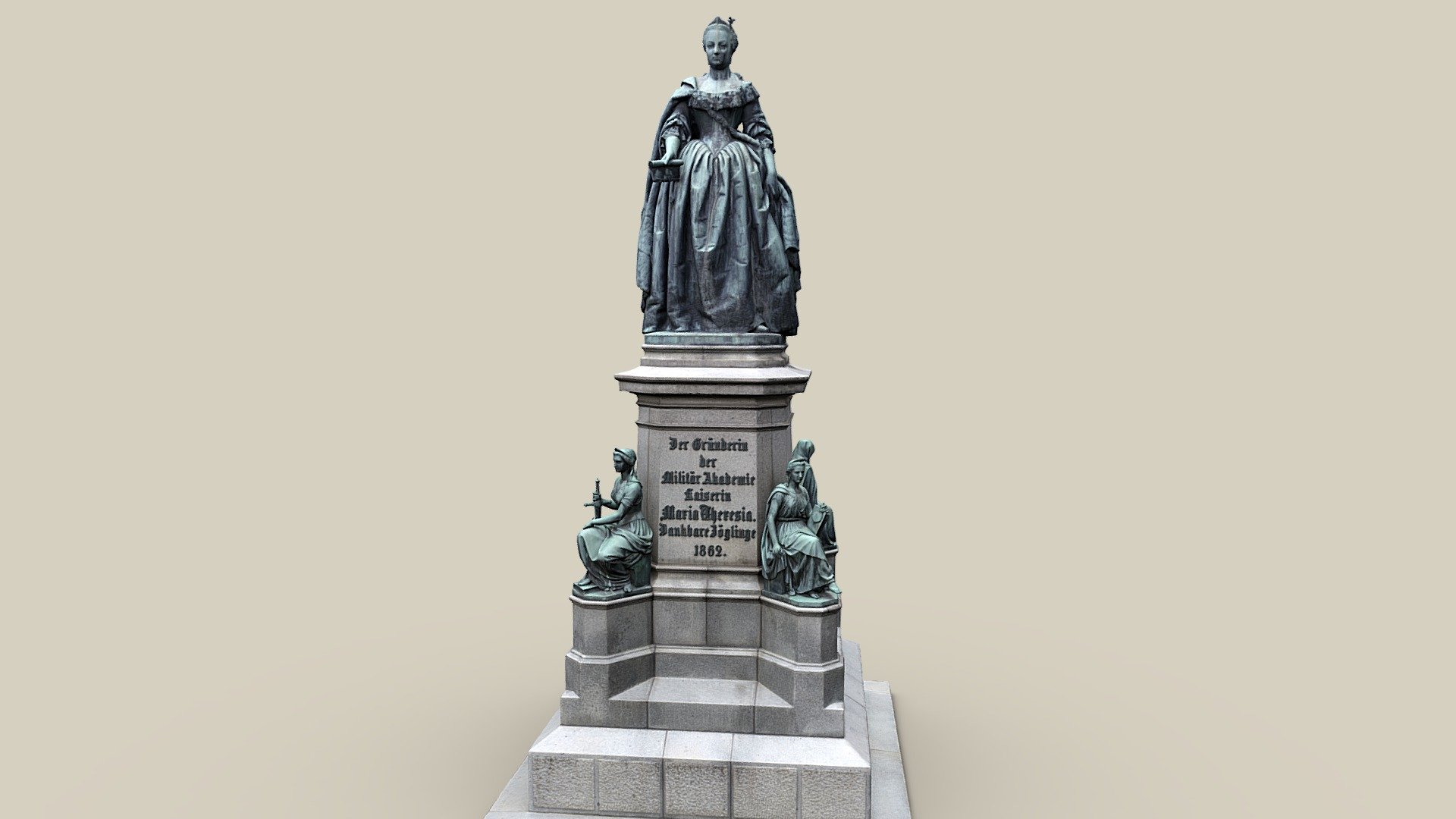 Maria Theresia — Sketchfab embed 3D viewer